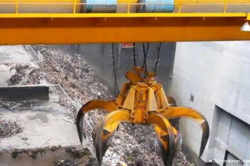 垃圾抓斗起重机